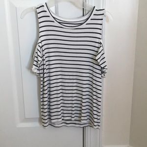 AE cold shoulder shirt